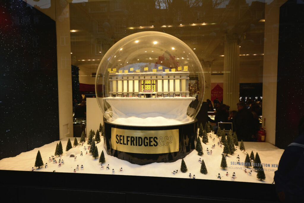 Selfridges Christmas display