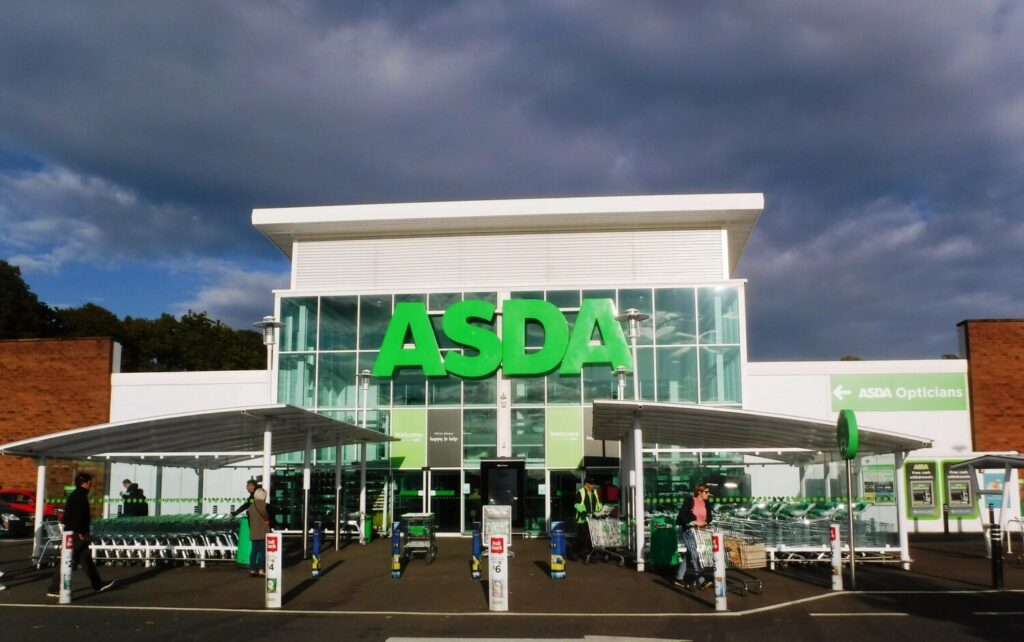 Asda shop front