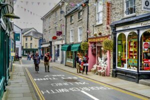 Hay on Wye high street