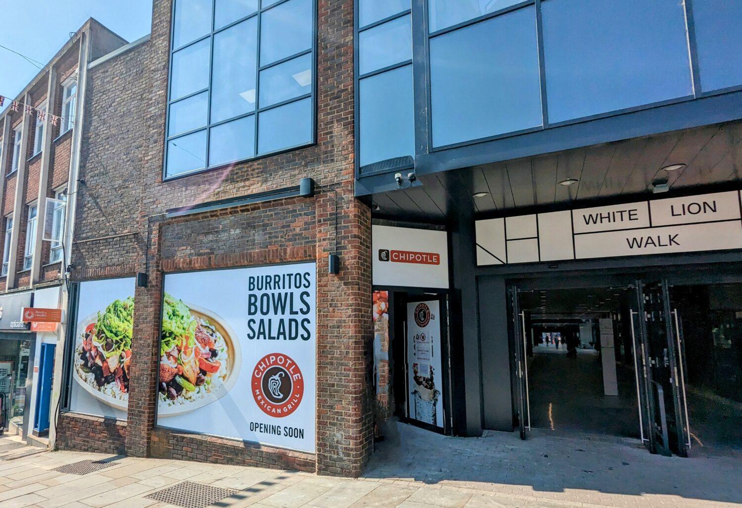 Burritos and bubble tea for Guildford’s White Lion Walk Completely