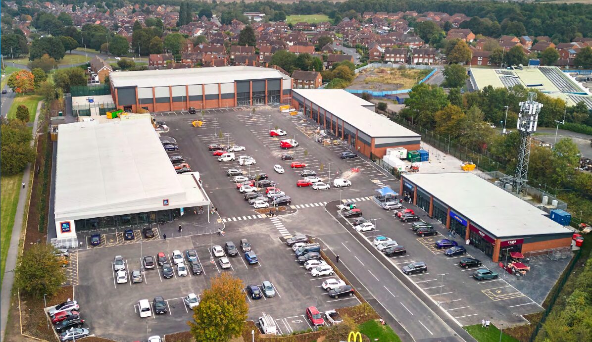 Recently-completed Leeds retail park hits the market - Completely ...