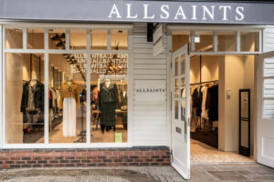 AllSaints opens upsized boutique at Bicester Village