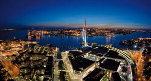 Mulberry fashions pop-up store at Gunwharf Quays