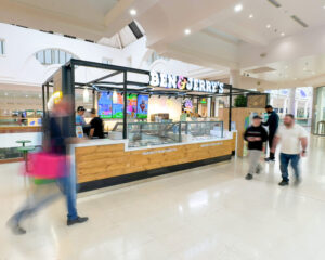 Ben &amp; Jerry's opens first UK mall kiosk at Merry Hill